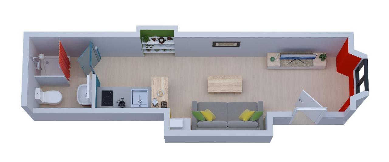 L'appart K-ouleur- Wifi Fibre-checkin Auto- 2 Pers Appartement